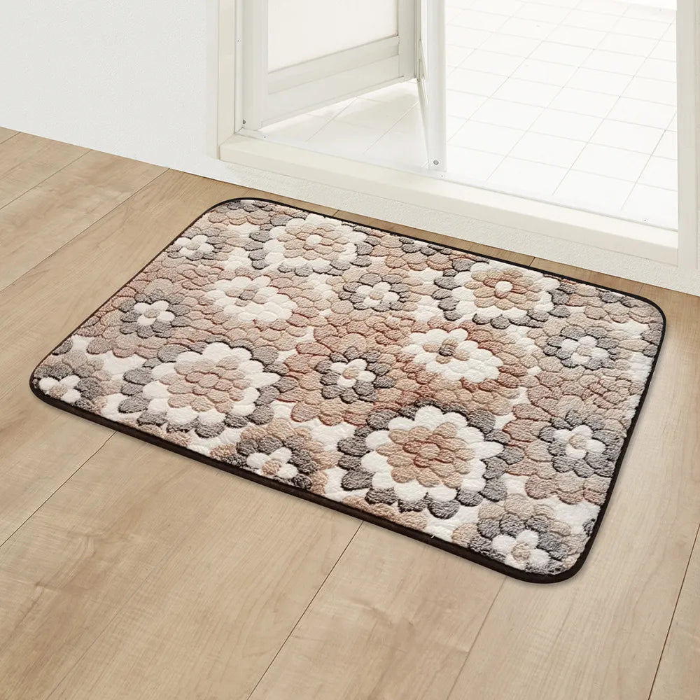 Tapis de Sol Décoratif Anti-dérapant d’Intérieur